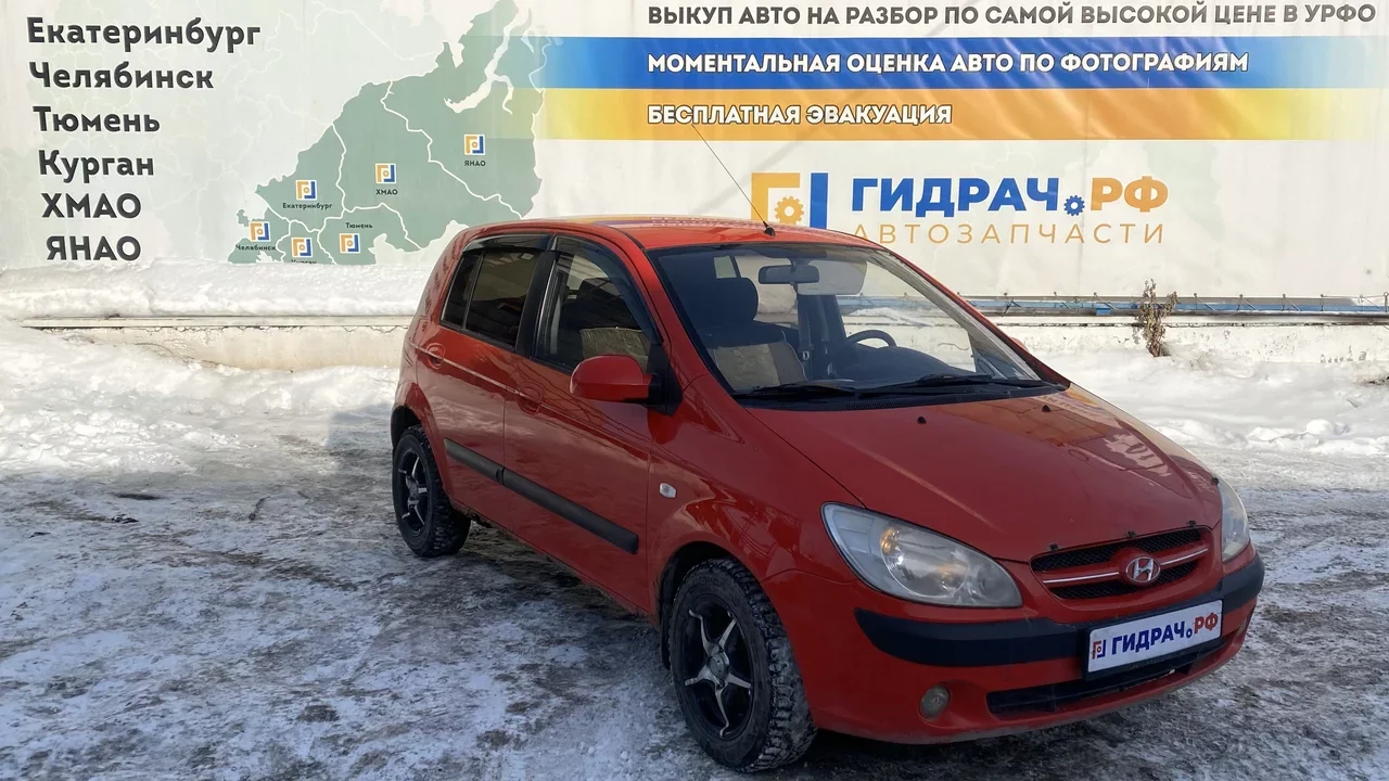 Хендай Гетц Красный